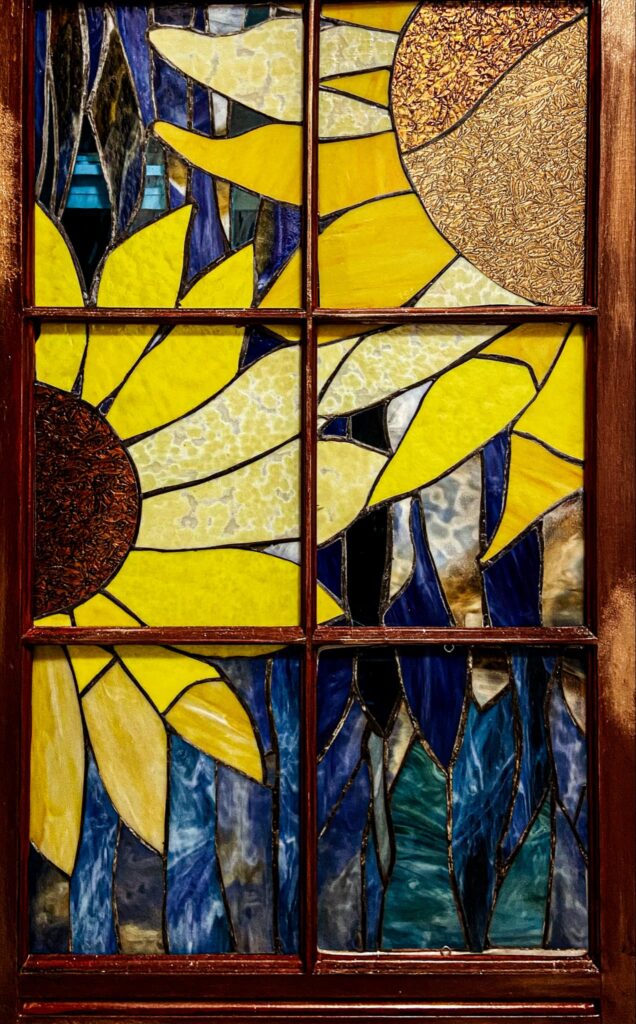 Stained Glass Vintage Window Art